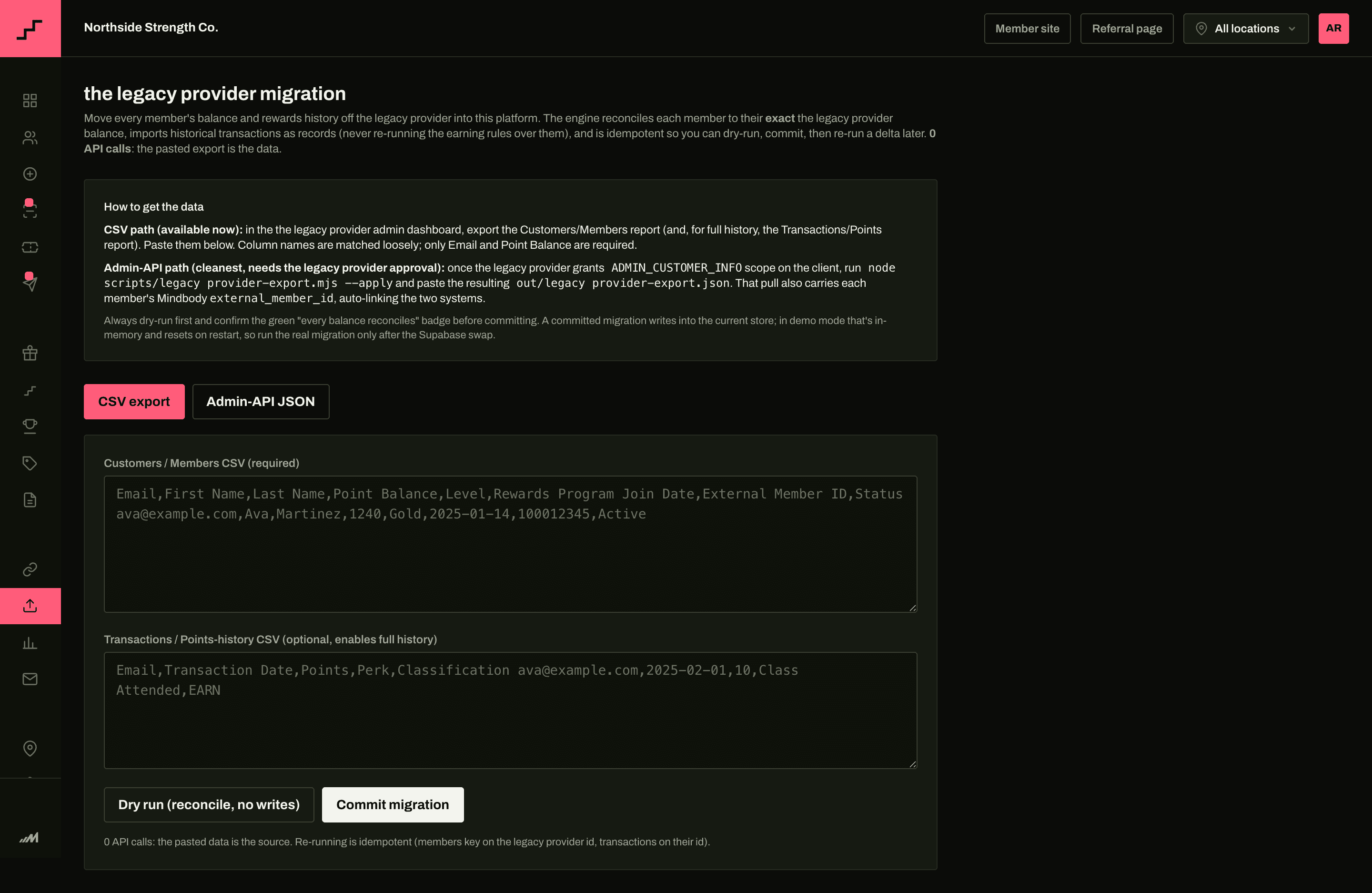 The switchover from your old rewards tool