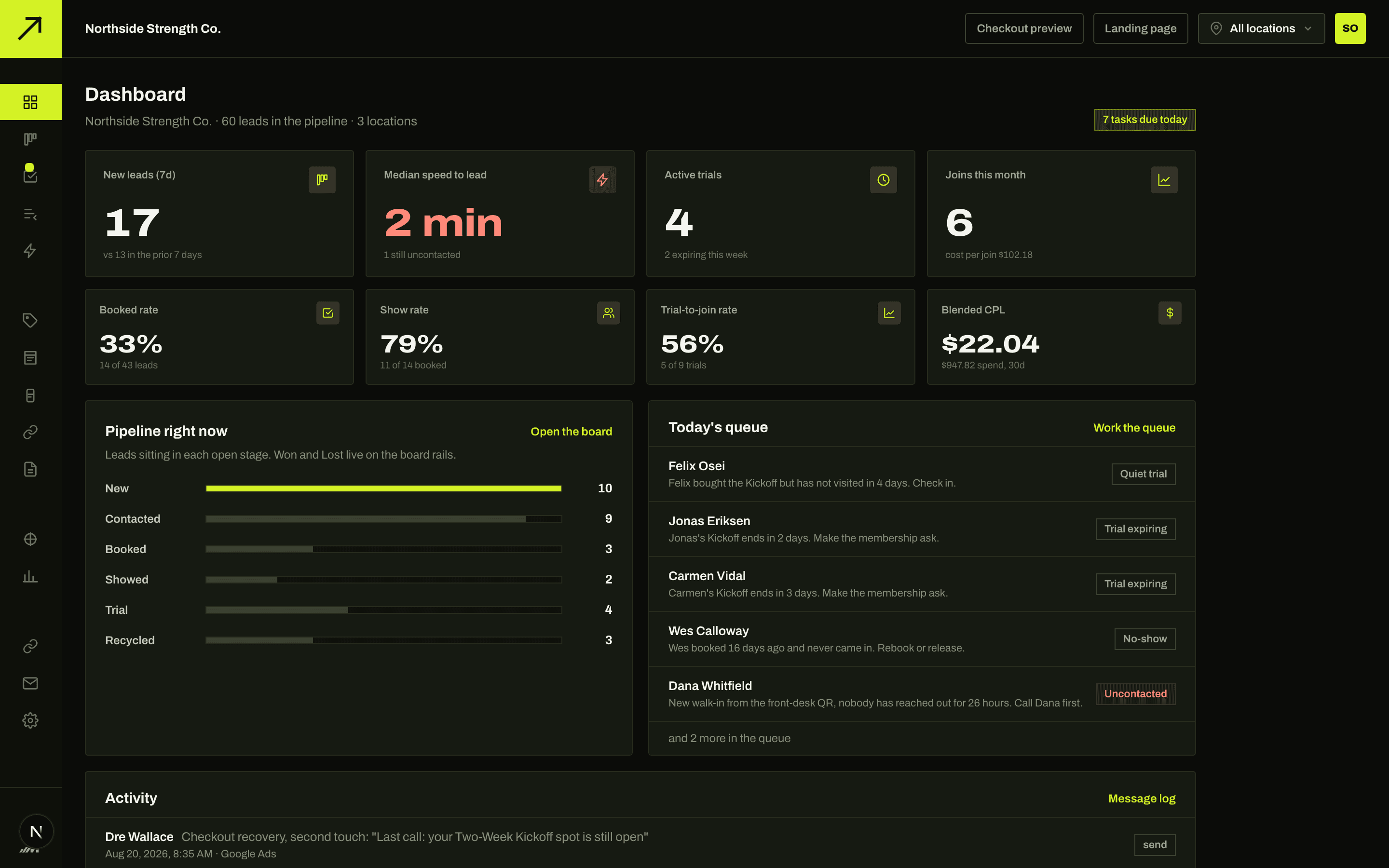 VECTOR admin, demo environment